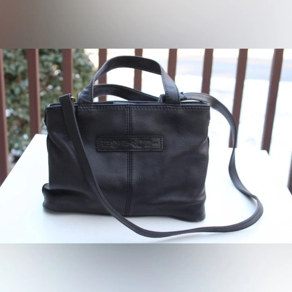 Fossil leather satchel